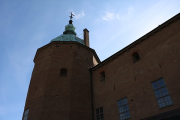 Fototapeta na wymiar The Kalmar Castle in the city of Kalmar, Sweden