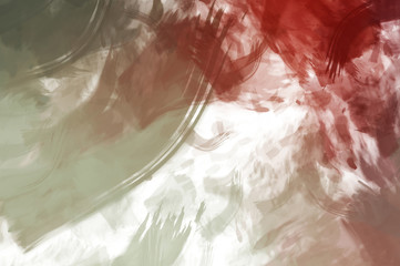 Artistic abstract background. Texture painted wallpaper. Creative illustration with strokes of paint. Brush pattern painting.