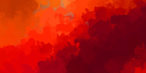 Obraz premium Painted artistic creation. Brushed vibrant wallpaper. Unique and creative illustration. Abstract background of colorful brush strokes.