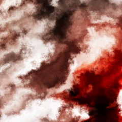 Watercolor painted background. Abstract Illustration wallpaper. Brush stroked painting. 2D Illustration.