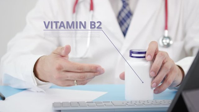 Doctor talks about a generic VITAMIN B2 in his workplace