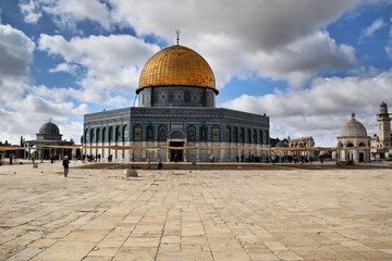 Obraz premium dome of the rock jerusalem