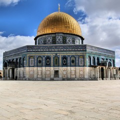 Obraz premium dome of the rock jerusalem