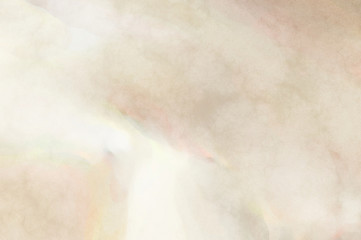 Modern painting of soothing brush strokes resembling alcohol inks. Watercolor abstract painting with pastel colors for poster, wall art, banner, card, book cover or packaging.