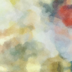 Watercolor painted background. Abstract Illustration wallpaper. Brush stroked painting. 2D Illustration.