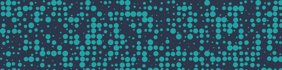 Abstract Color Halftone Dots generative art background illustration