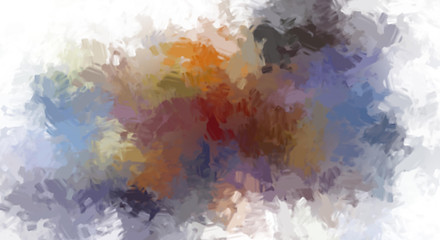 Brushed Painted Abstract Background. Brush stroked painting. Artistic vibrant and colorful wallpaper..