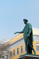 Monument to Richelieu in Odessa, Ukraine