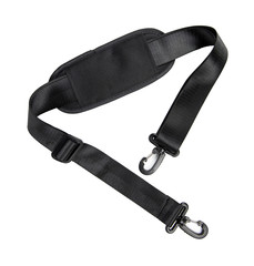 camera bag strap on a white background