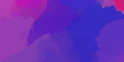 Brushed Painted Abstract Background. Wild chaotic brushstrokes. Strokes of paint. 2D Illustration. Brush stroked painting.