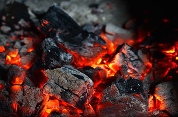 Embers and ashes background. Ashes to ashes.