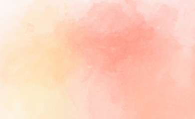 Watercolor painted background. Abstract Illustration wallpaper. Brush stroked painting. 2D Illustration.