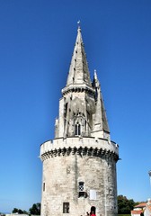 Fototapeta na wymiar A view of La Rochelle in France