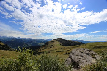 Fototapeta premium In den Bergen