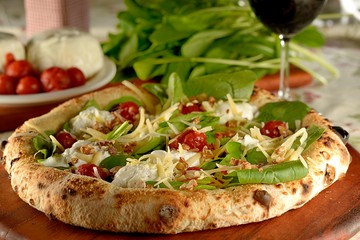 Pizza de Burrata (Queijo)