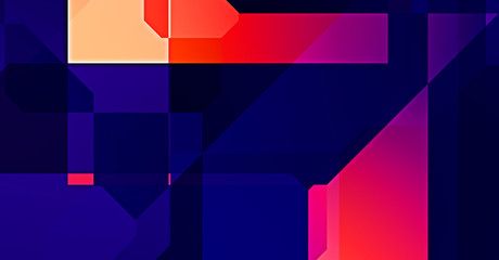 Overlapping design with triangles background. Abstract geometric wallpaper. Geometrical colorful triangular shapes.