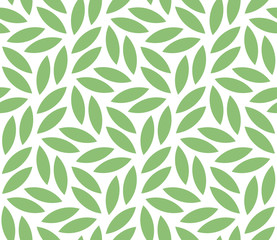 Vector geometrische naadloze patroon. Moderne stijlvolle bloemenachtergrond met bladeren.