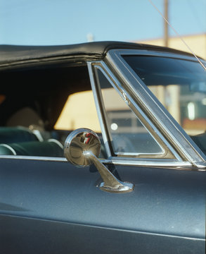 Vintage car shot on Film