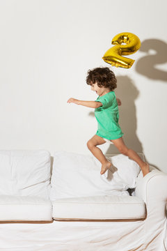Portrait of a 2 year old boy