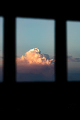 Clouds through Window 