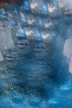 kaleidoscope portrait