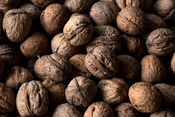 walnuts natural background