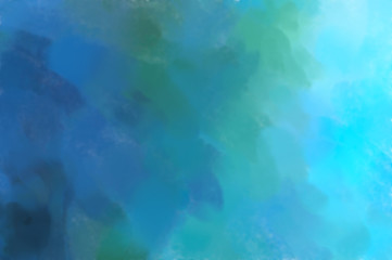 Contemporary art. Hand made painting. Modern artwork. Painting with brushstrokes of watercolor on surface. 2d illustration. Artistic background image. Abstract painting on canvas. Colorful texture.