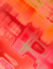 Abstract background. Grungy wallpaper. Geometrical elements on aged grunge texture. Graphic illustration with different color patterns.