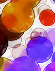 Modern art. Colorful contemporary artwork. Color strokes of paint. Brushstrokes on abstract background. Brush painting.