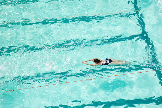 Ocean Pool Swimmer
