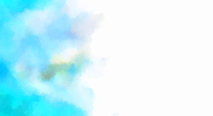 Watercolor painted background. Abstract Illustration wallpaper. Brush stroked painting. 2D Illustration.