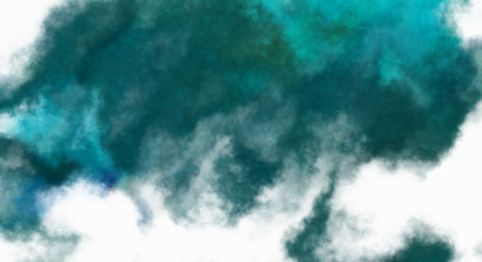 Watercolor painted background. Abstract Illustration wallpaper. Brush stroked painting. 2D Illustration.