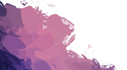 Obraz premium Brushed Painted Abstract Background. Wild chaotic brushstrokes. Strokes of paint. 2D Illustration. Brush stroked painting.