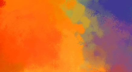 Brushed Painted Abstract Background. Brush stroked painting. Artistic vibrant and colorful wallpaper.