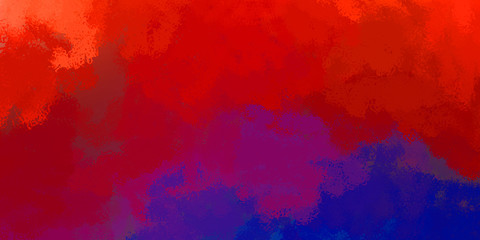 Abstract background of colorful brush strokes. Brushed vibrant wallpaper. Painted artistic creation. Unique and creative illustration.