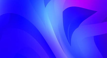 Abstract background with colorful gradient. Vibrant graphic wallpaper with stripes design. Fluid 2D illustration of modern movement.