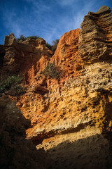 Pared de una playa de chiclana