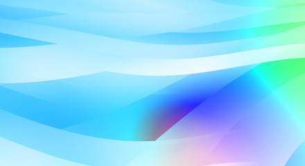 Abstract background with colorful gradient. Vibrant graphic wallpaper with stripes design. Fluid 2D illustration of modern movement.