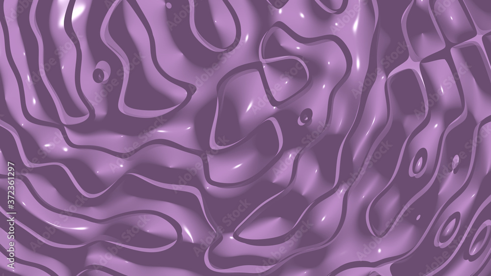 Poster plain 3d abstract background of monochromic purpureus color with shadow and coloring suitable for ad