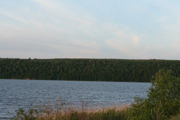 lake in the summer