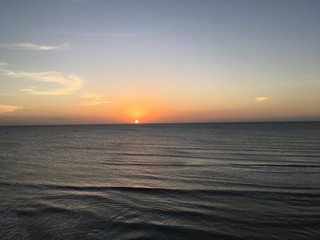 Obraz premium sunset over the sea