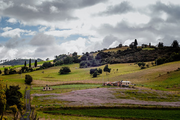 Montañas de Boyacá, paisajes montañosos en Colombia