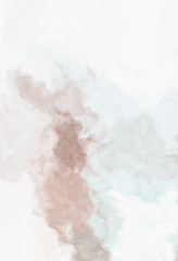 Watercolor painted background. Abstract Illustration wallpaper. Brush stroked painting. 2D Illustration.