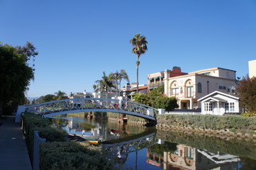 Fototapeta na wymiar Venice Canal, California
