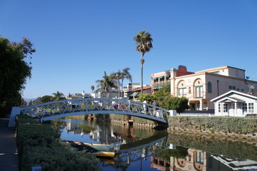 Fototapeta na wymiar Venice Canal, California