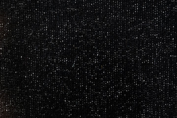 Black fabric background high-resolution texture