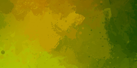 Abstract background of colorful brush strokes. Brushed vibrant wallpaper. Painted artistic creation. Unique and creative illustration. Brush stroked painting. Wall art.