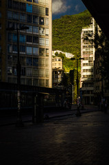 Bogotá Colombia, centro de la capital colombiana, candelaria
