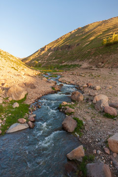 A small creek near Kandovan village, East Azerbaijan province, Iran