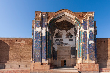 Blue Mosque or Kabud Mosque of Tabriz, Iran